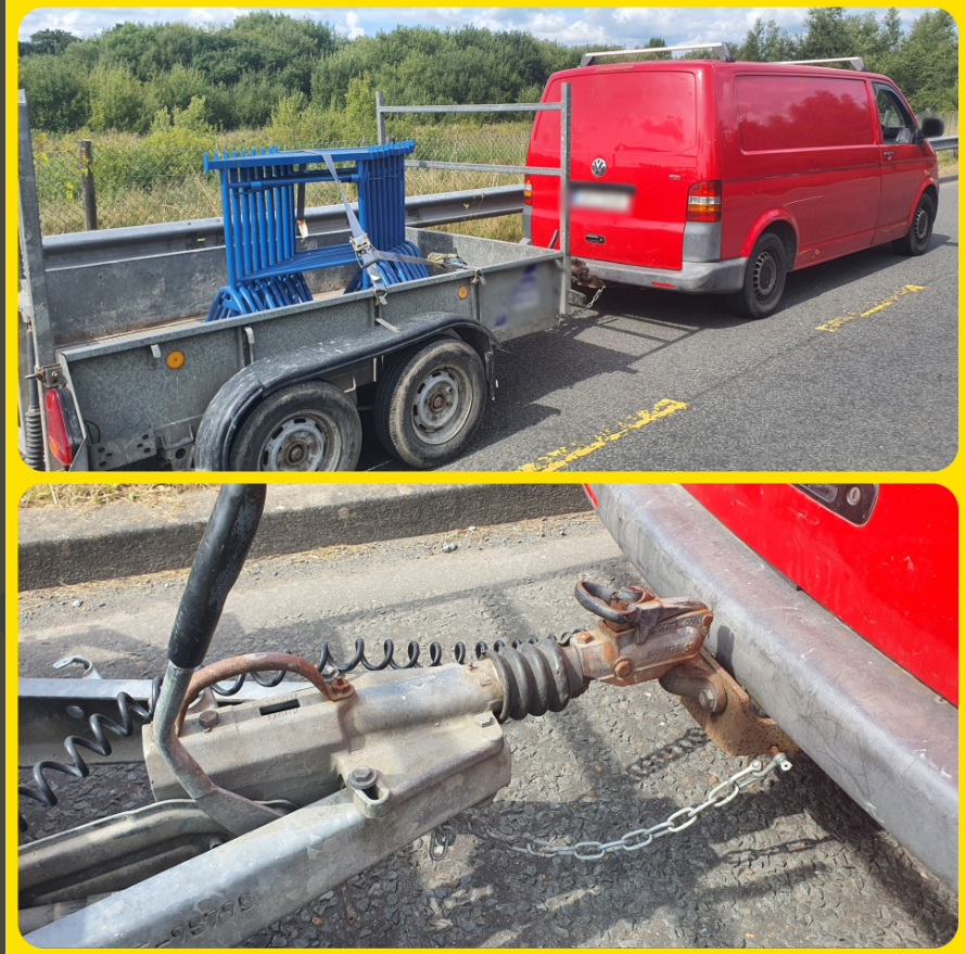 Defective trailer brought to a halt in Clare by Gardaí
