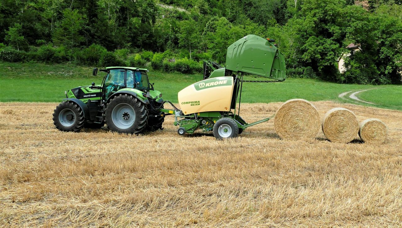 Fresh look for updated Krone round balers