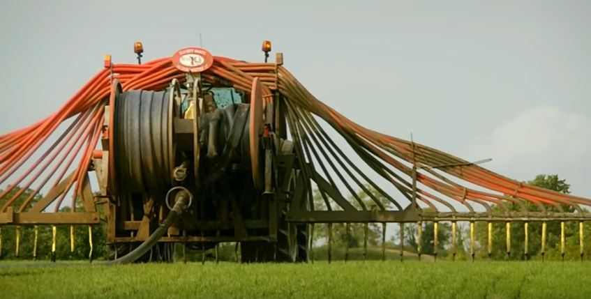 Contractors busy spreading slurry as tanks reach storage capacity