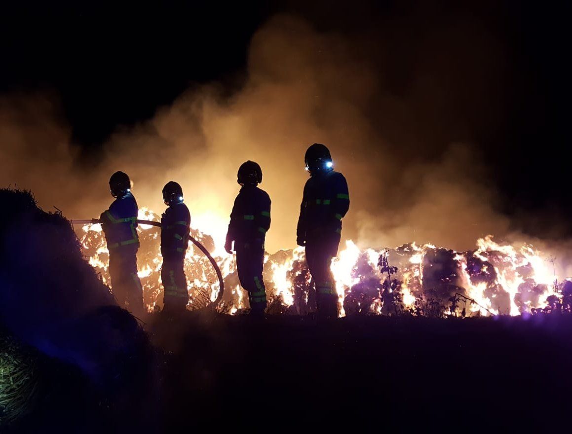 Gardaí investigating bale fire in north Dublin
