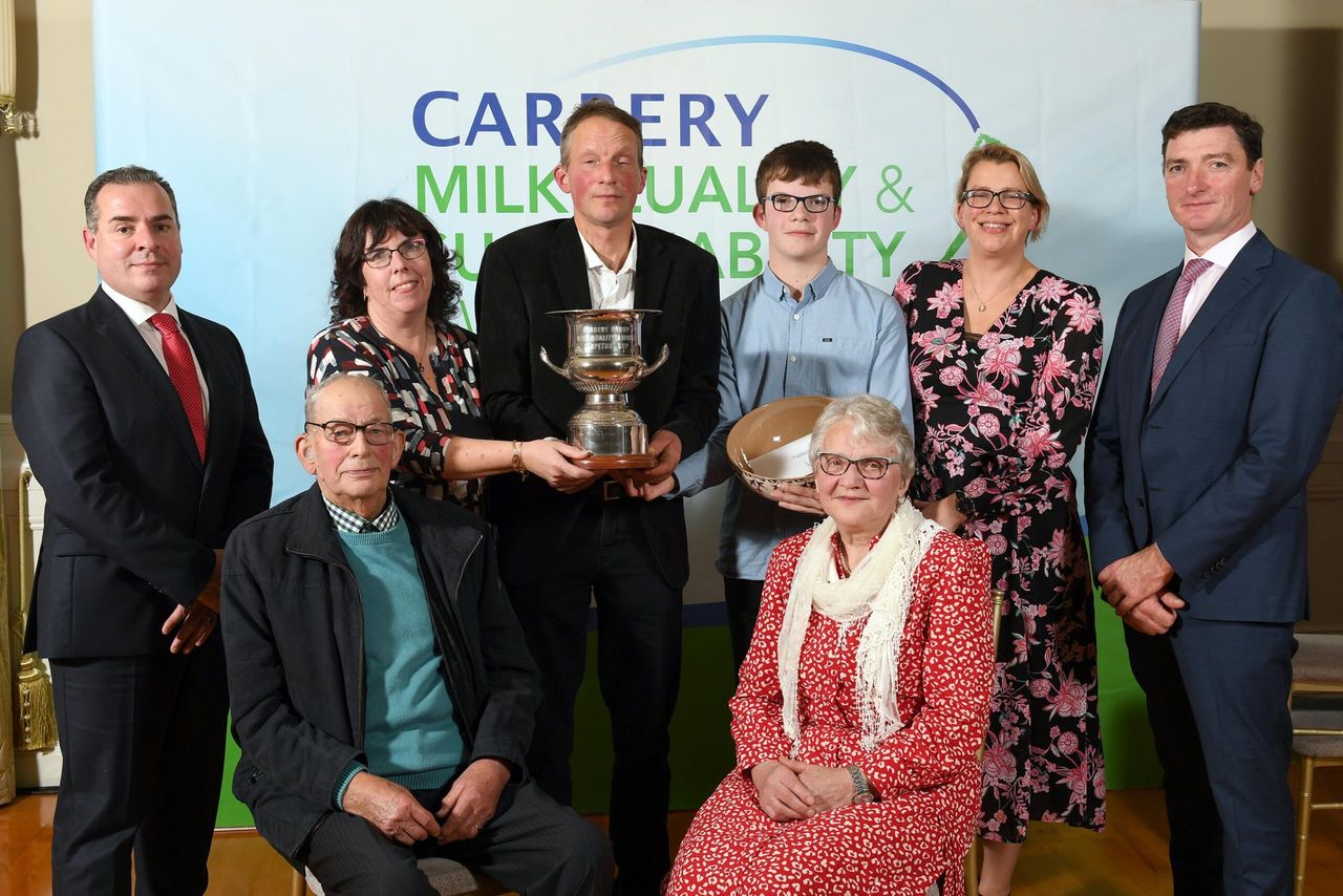 Dunmanway family takes overall Carbery Milk Quality Award