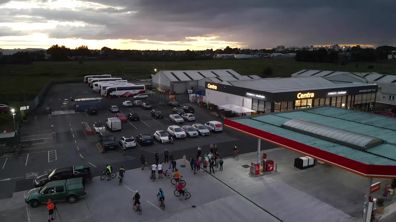 Ultra-cycle day 3: Team battered by rain - but cover largest daily distance so far