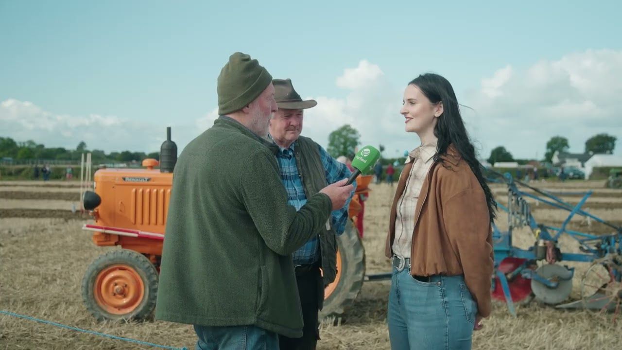 Father and daughter competing at Ploughing 2026