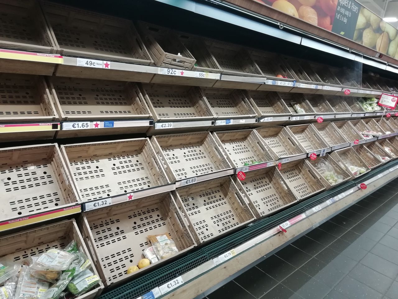 People urged to 'regain their senses' following panic-buy 'hysteria'