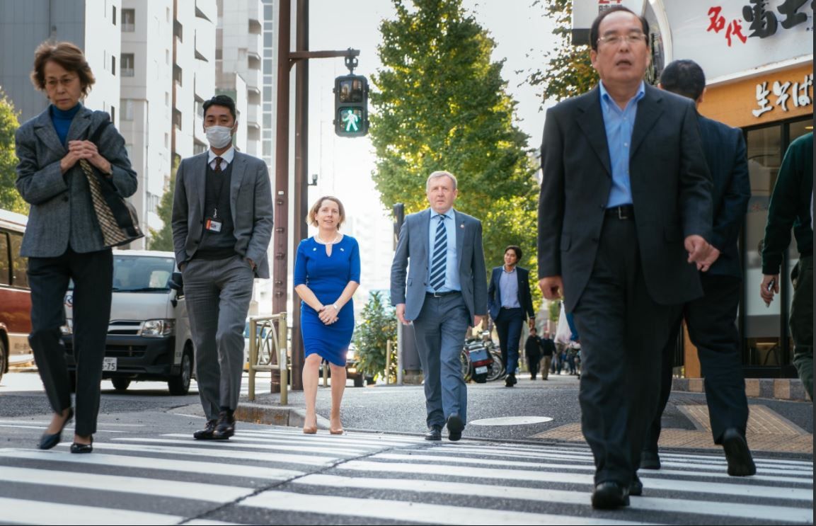 Creed raises global challenge of rural depopulation with officials in Tokyo