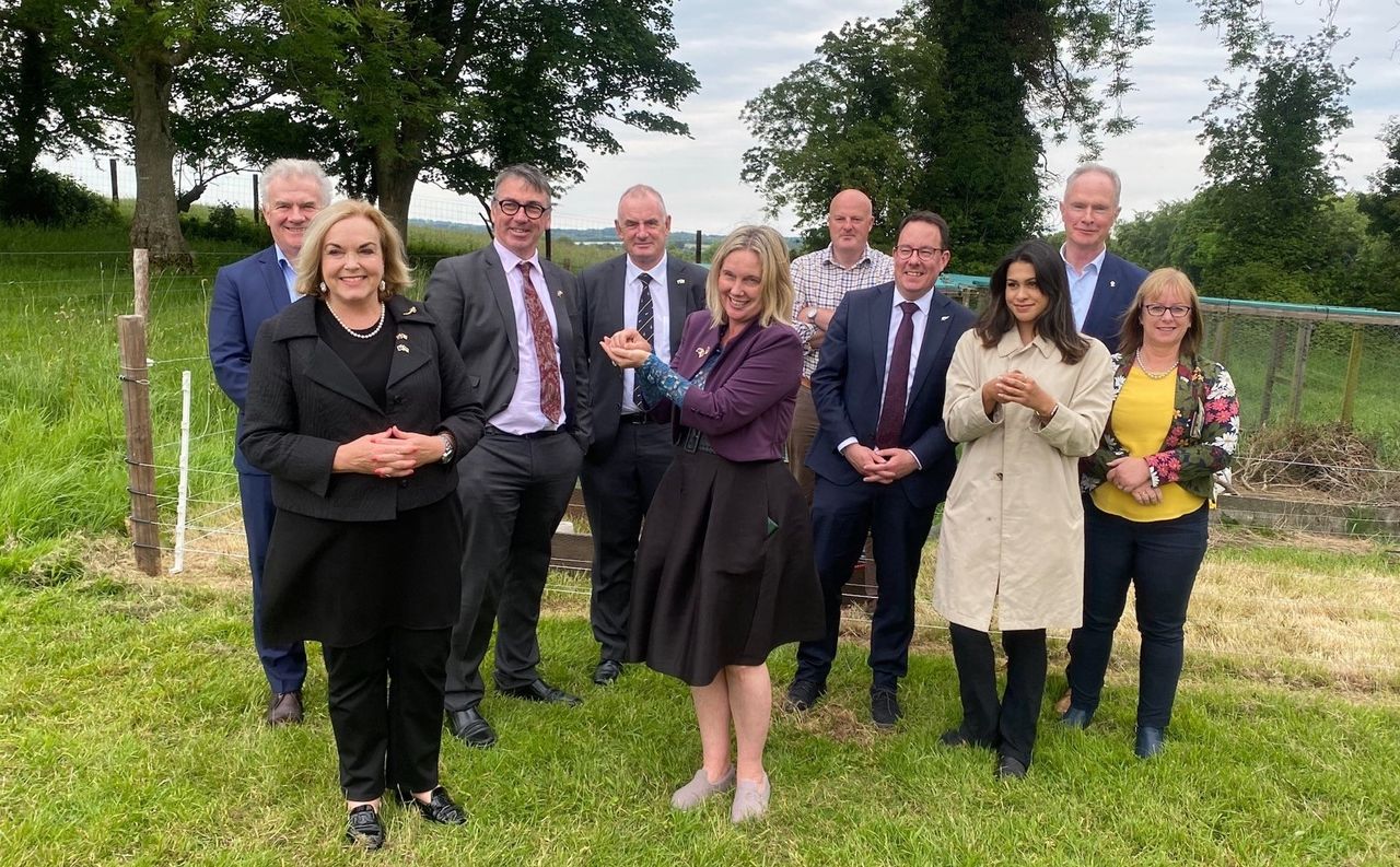 NZ parliamentary delegation visits Devenish facility in Meath