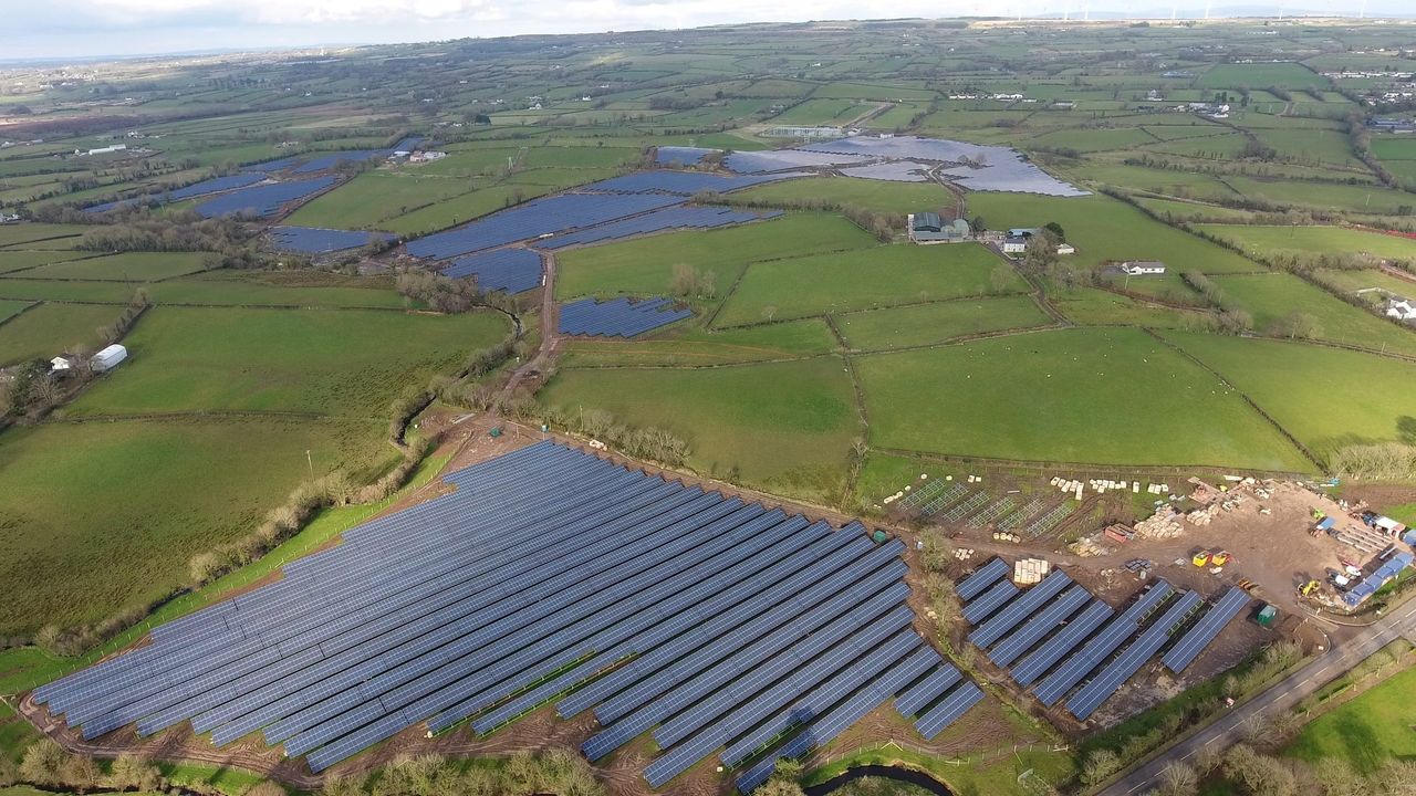 Pics: £50m and 194ac for Ireland's 'biggest solar farm'