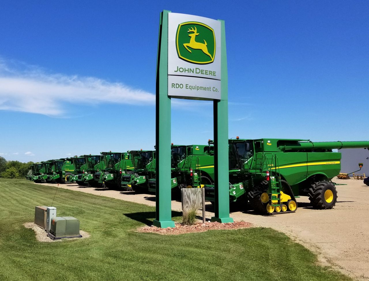 45 huge dealers each have an average of 23 agri depots - in North America