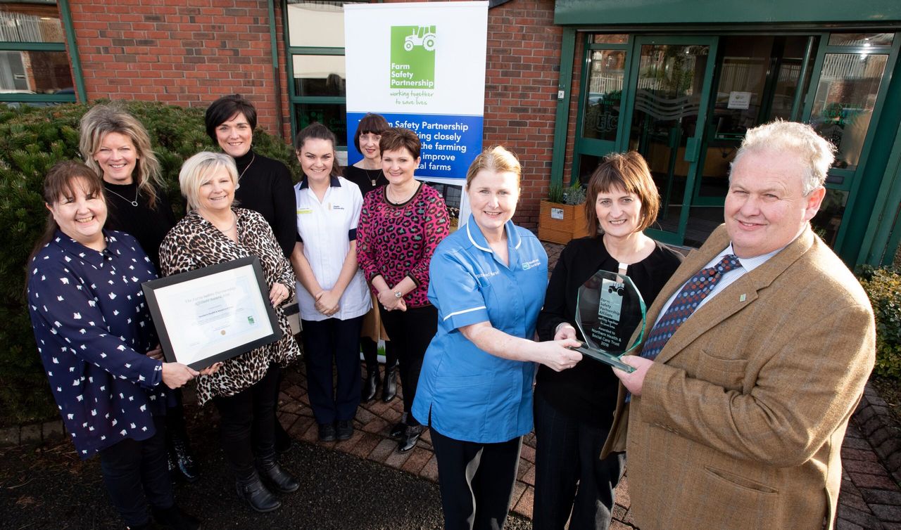 Farm Safety Partnership presents recognition award