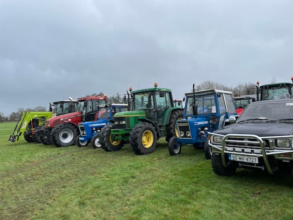 Clonenagh tractor run ready for the off next weekend