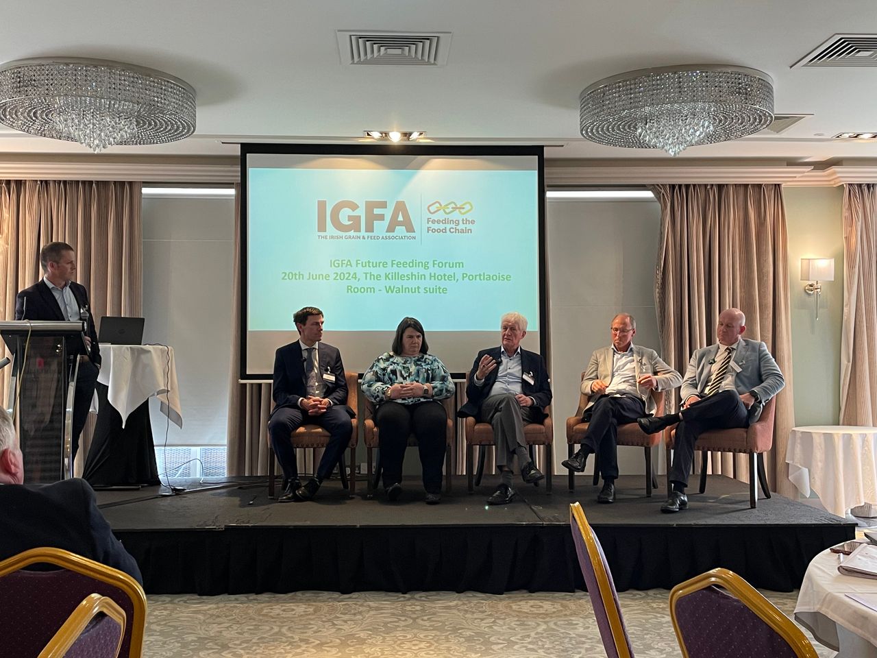 Irish cattle feed companies attend IGFA forum in Laois