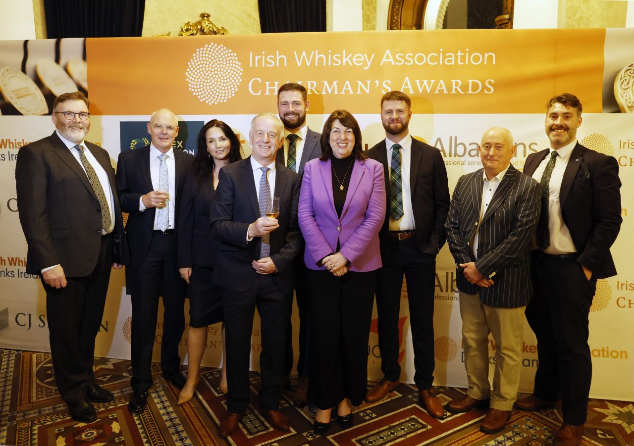 Agriculture minister attends Irish Whiskey awards