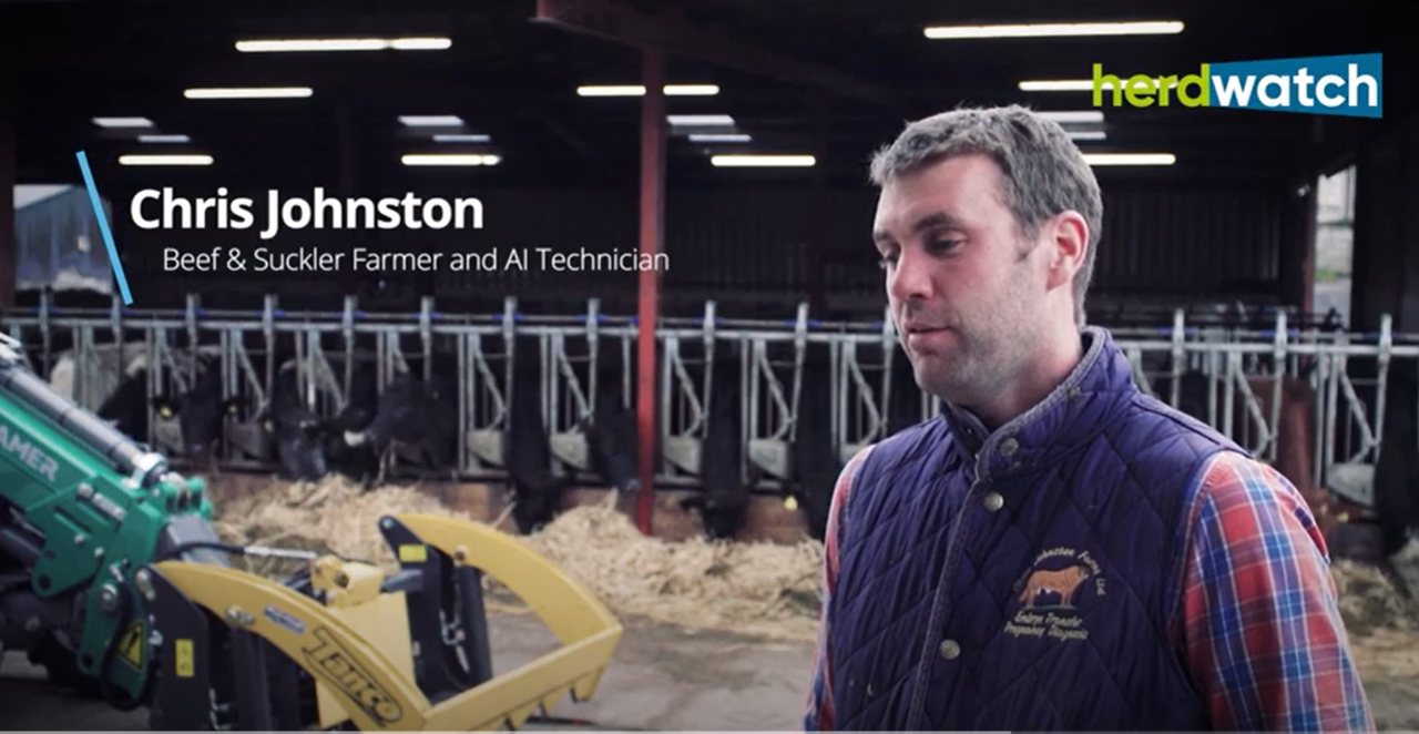 Video: Tyrone farmer cuts out the bookwork with Herdwatch
