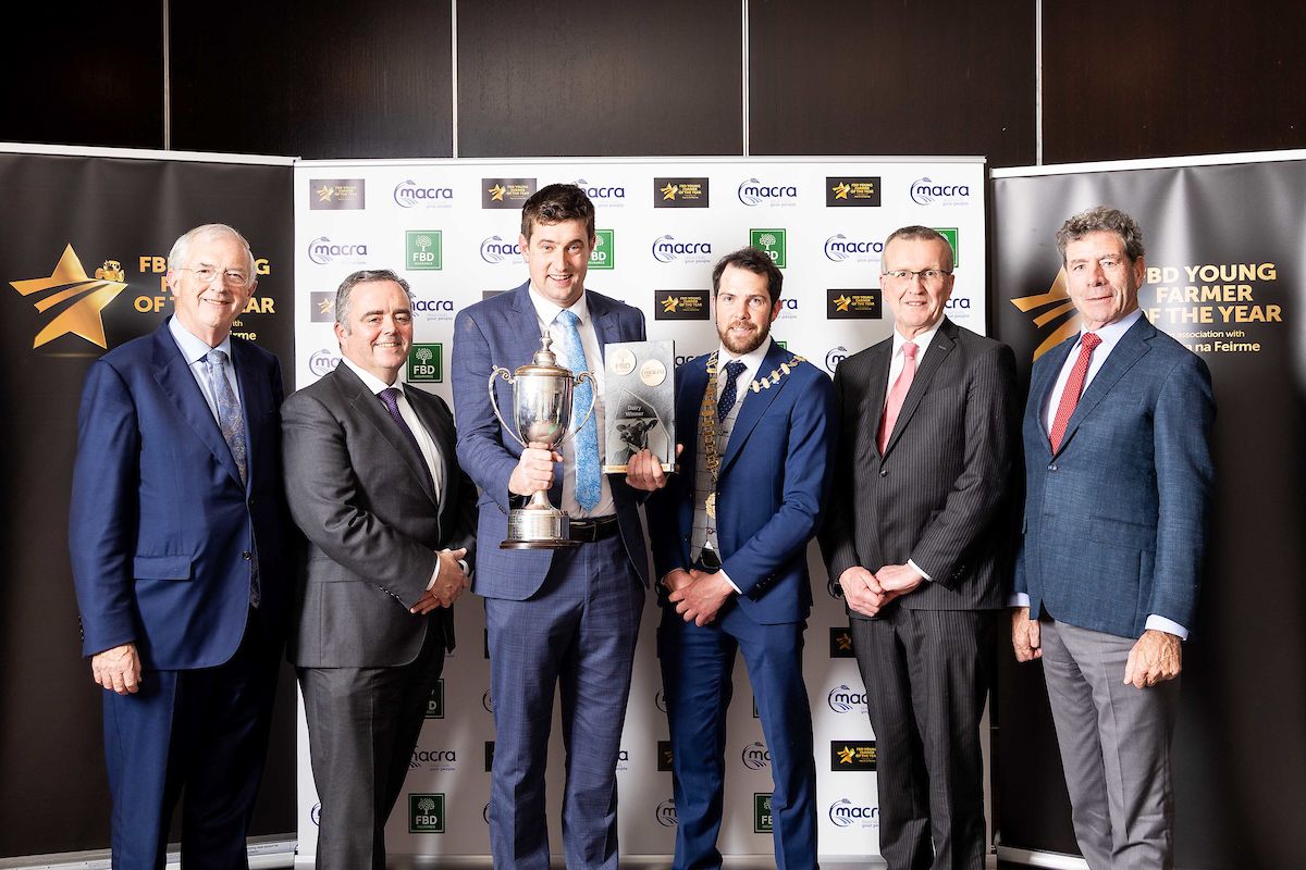 Pictured at the FBD Young Farmer of the Year Awards 2022. The FBD Young Farmer of the Year Awards are run annually by Macra and supported by FBD. Picture: Alison Miles 