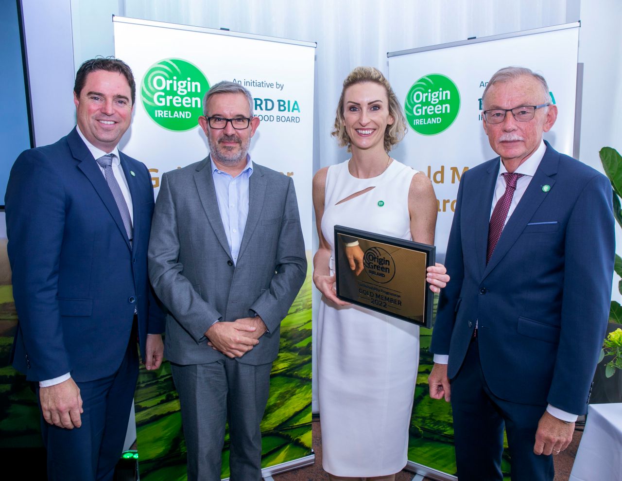 Aurivo recognised for sustainability at Origin Green awards