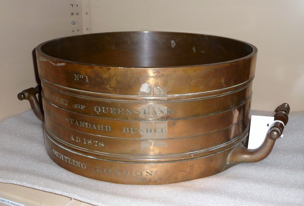 A standard bushel