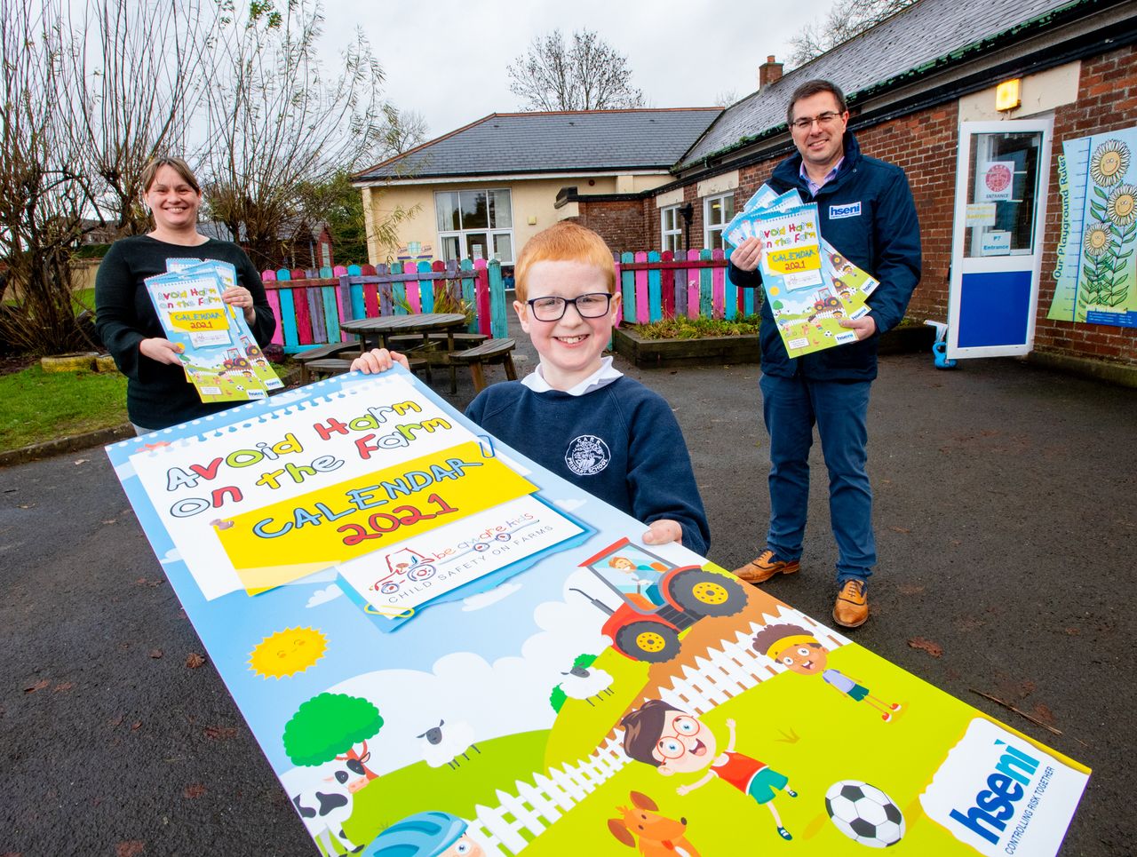 HSENI releases 42,000 'Avoid Harm on the Farm' child safety calendars