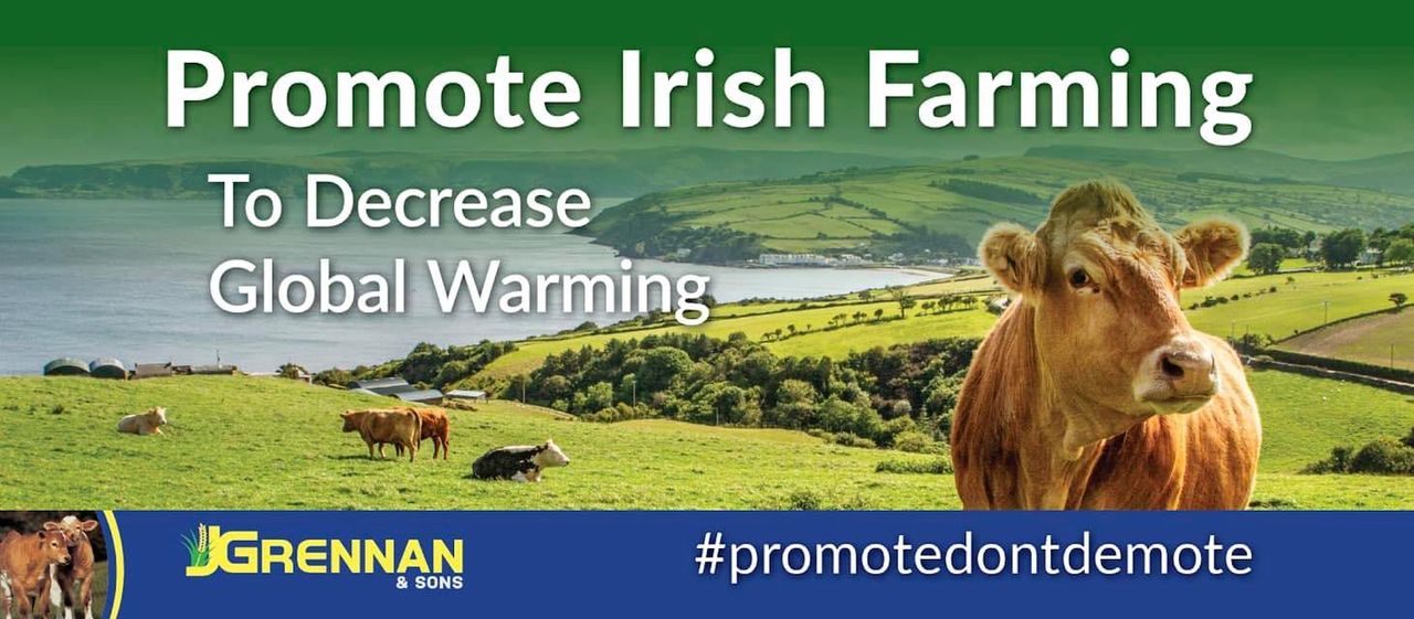 Road-side poster drums up support for agriculture’s critical role