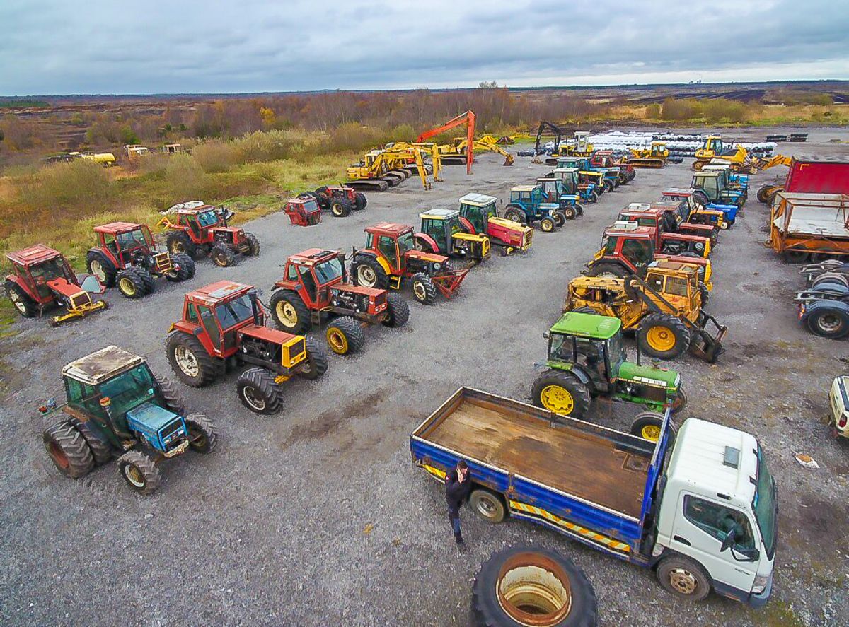 Auction report: Pics and prices from Bord na Mona machinery sale
