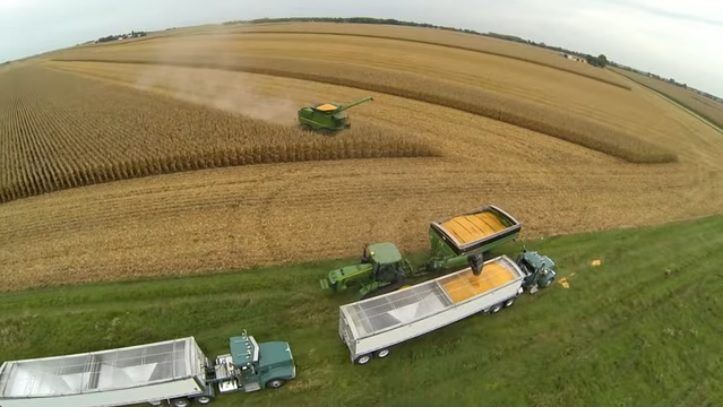 Video: From planting to harvesting, see what it's like farming in the US