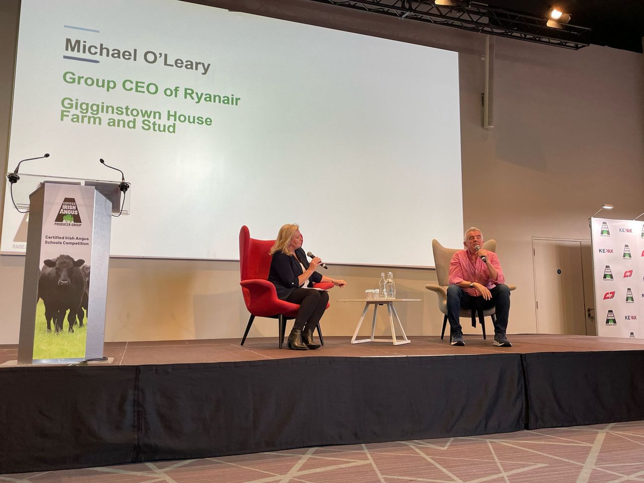 Watch: Ryanair chief slams 'failed green policies' on food