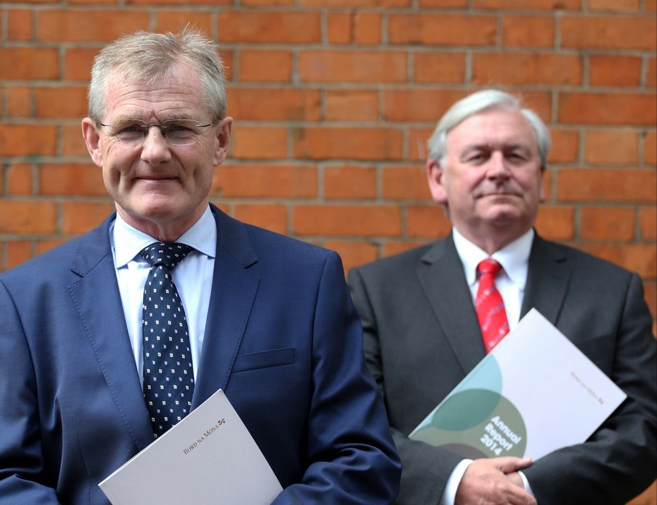 Pictured are Bord na Móna’s Gabriel D’Arcy, CEO and John Horgan, Chairman.