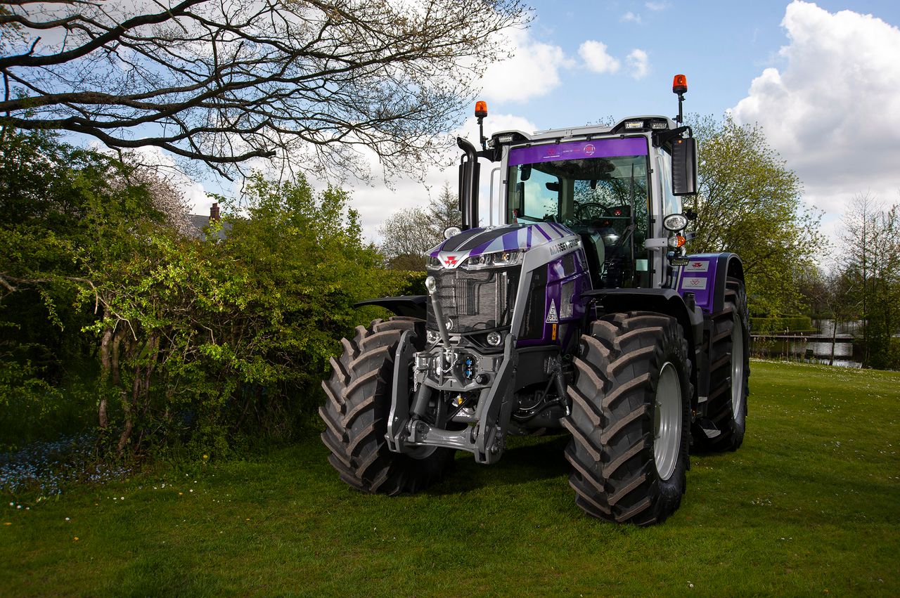 Massey Ferguson gives one MF 8S a celebratory makeover
