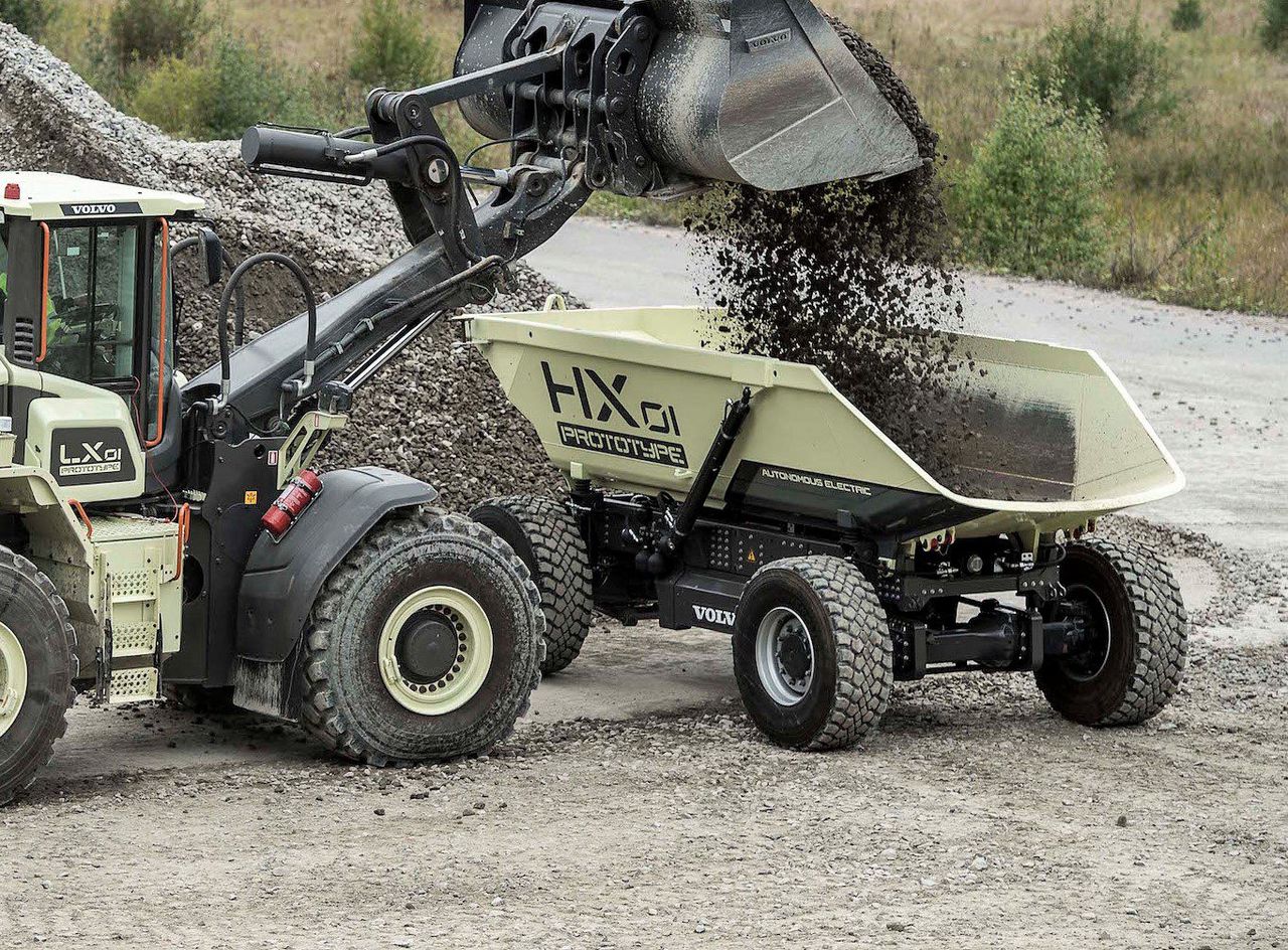 Could this 'driverless' dumper have a role in farming?