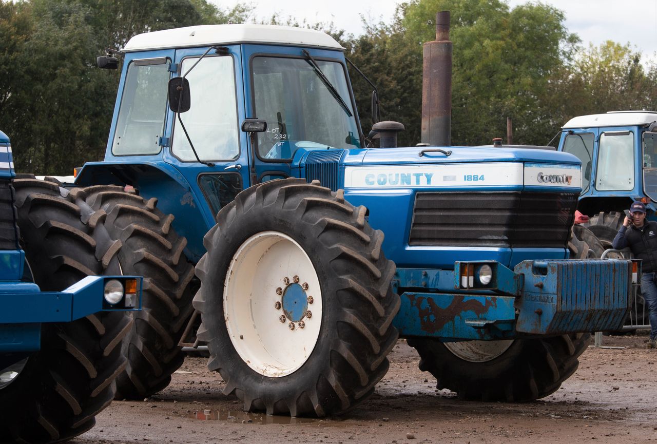 Auction report: £132,000 (plus VAT and commission) for County tractor - bought by an Irish man