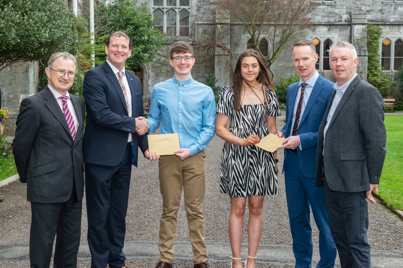 Dairygold awards bursaries to UCC ag science students