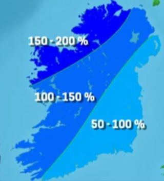 Bad weather in store for West and North this week, says Met Eireann