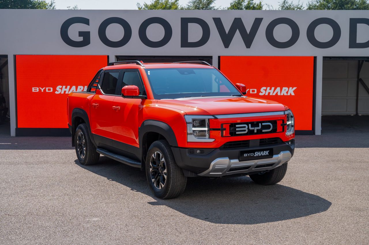 Prices for BYD's Shark pickup truck start from £47,290 (~€55,400) including VAT. Source: BYD