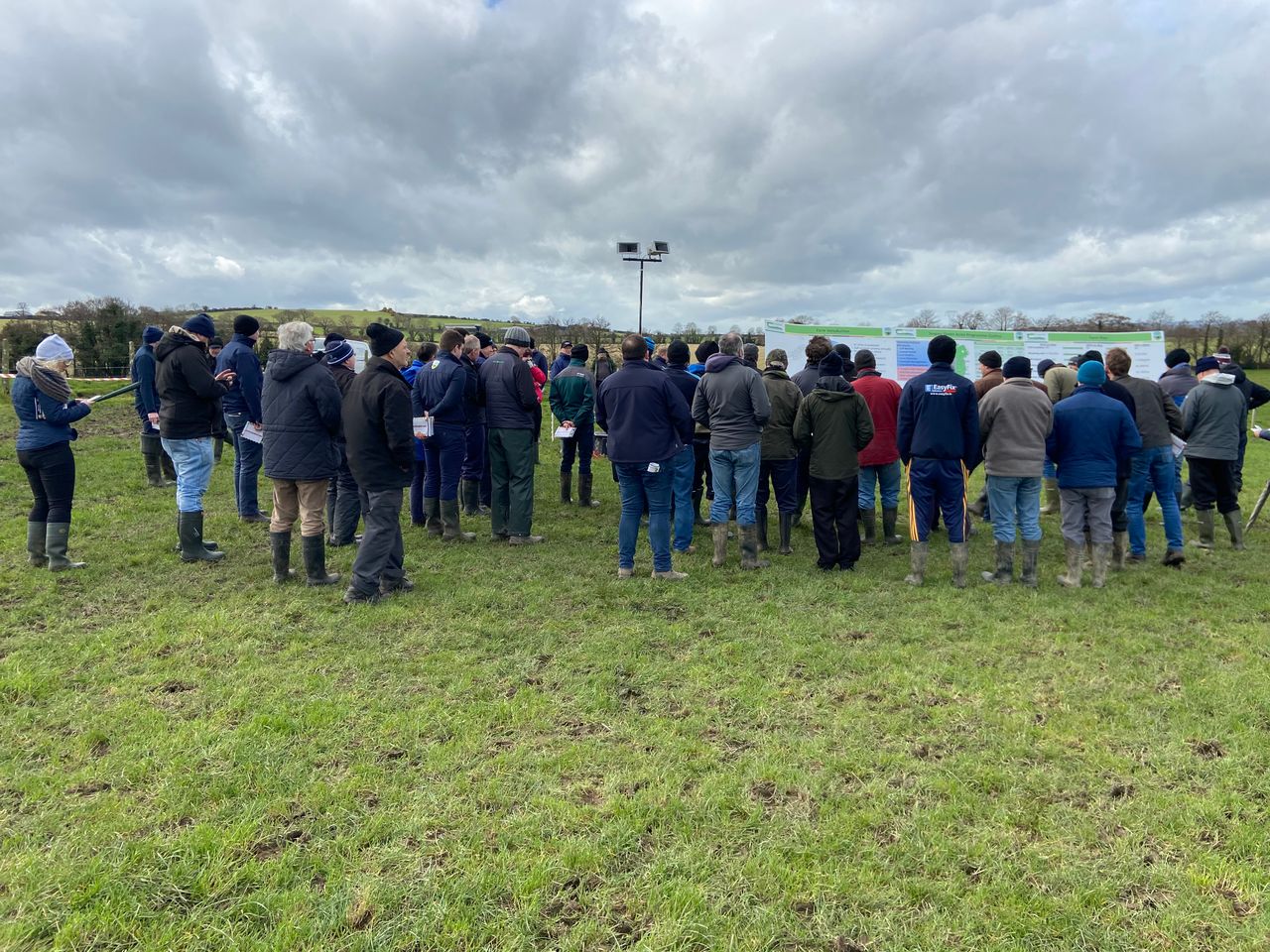 Large crowds descend on Carlow-based calf-to-beef farm for first walk of 2020