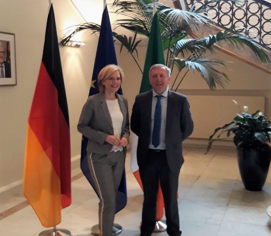 'CAP must be protected': Creed meets German Minister for Agriculture