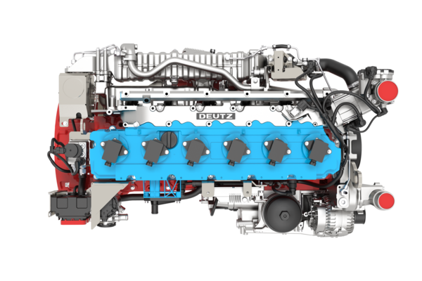The TCG 7.8 H2 is Deutz's first ready-for-the-market hydrogen engine