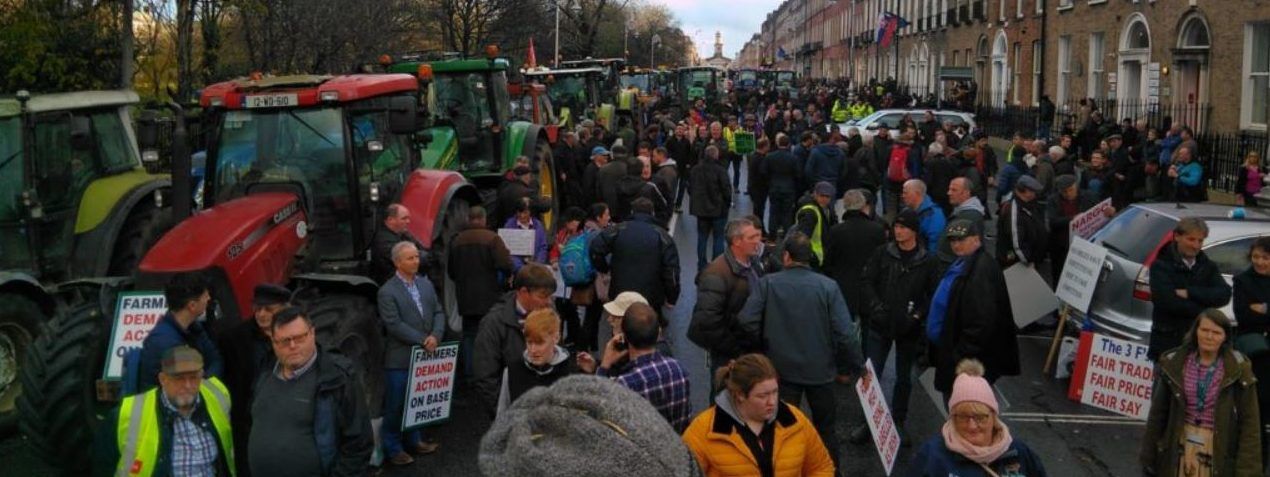 Gardaí 'aware' of potential tractor protest tomorrow