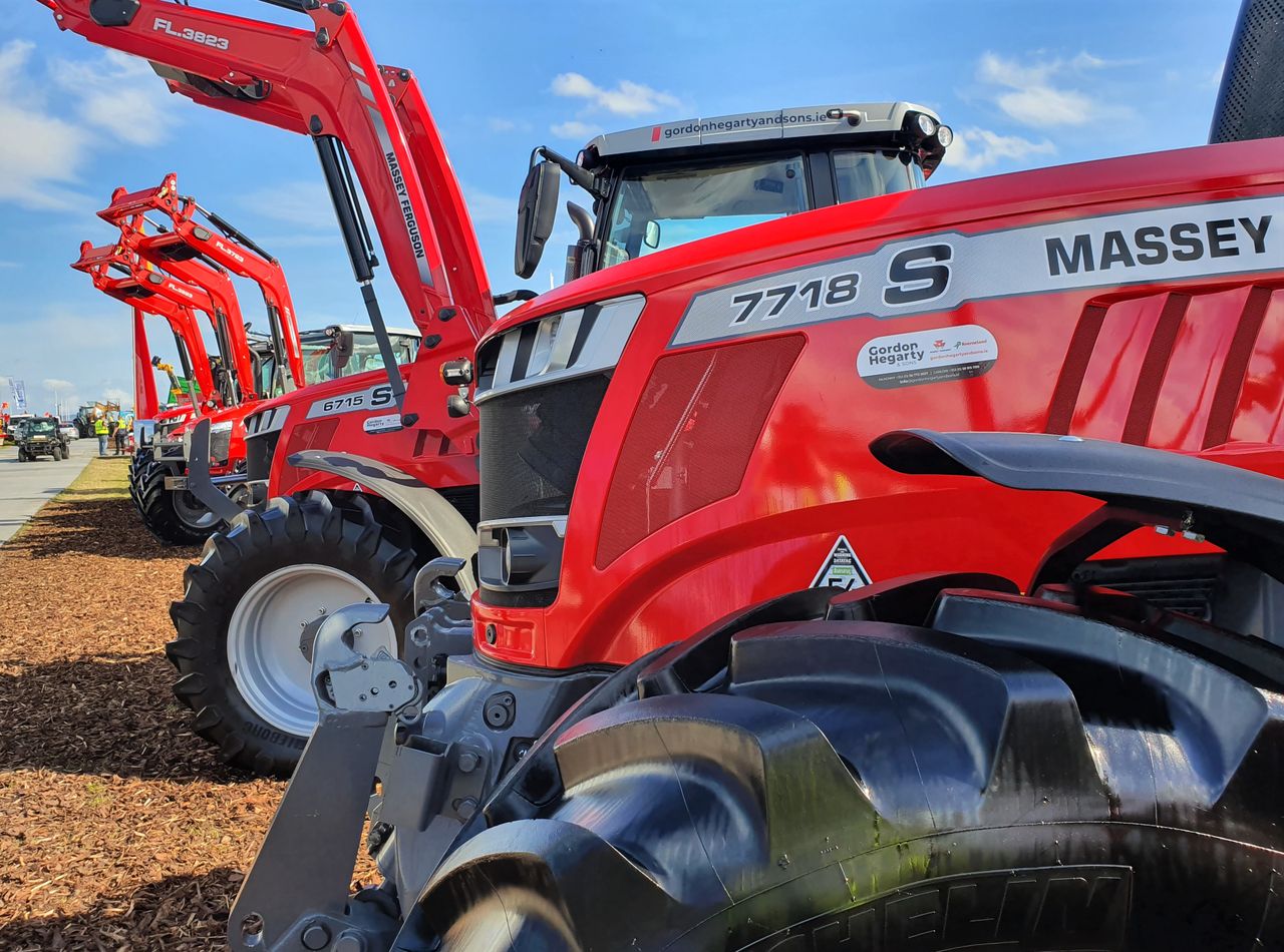 How many new tractors are being sold across Europe?