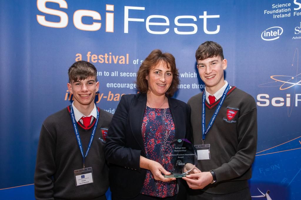 Wexford students take SciFest award for agriculture project