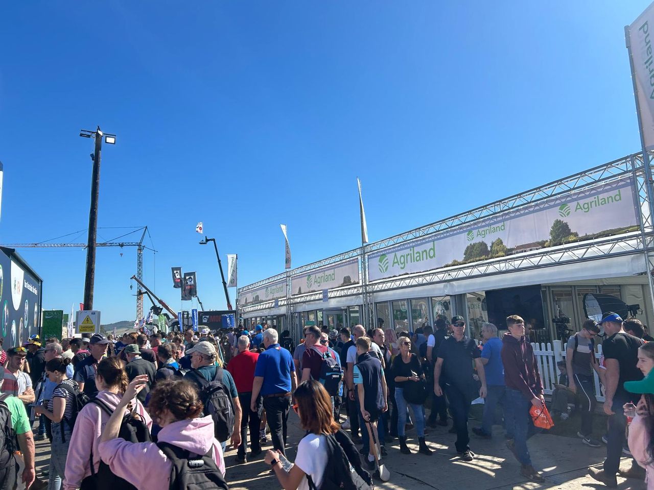 Crowd up on day one of Ploughing 2024