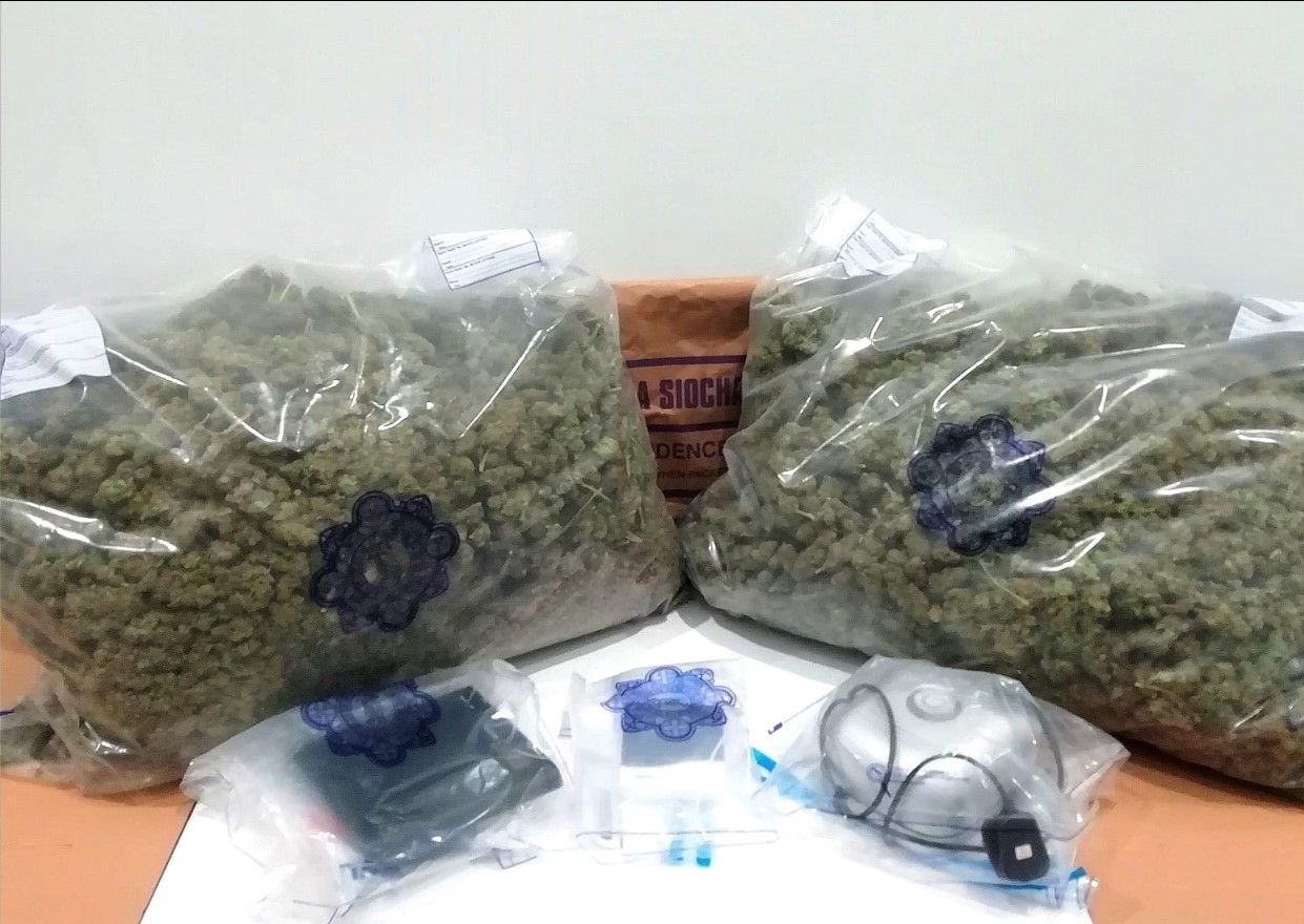Almost €400k of cannabis seized at rural Galway property