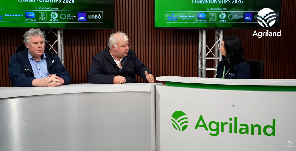 MEP Ciaran Mullooly, TD Michael Fitzmaurice with Agriland's Aisling O'Brien