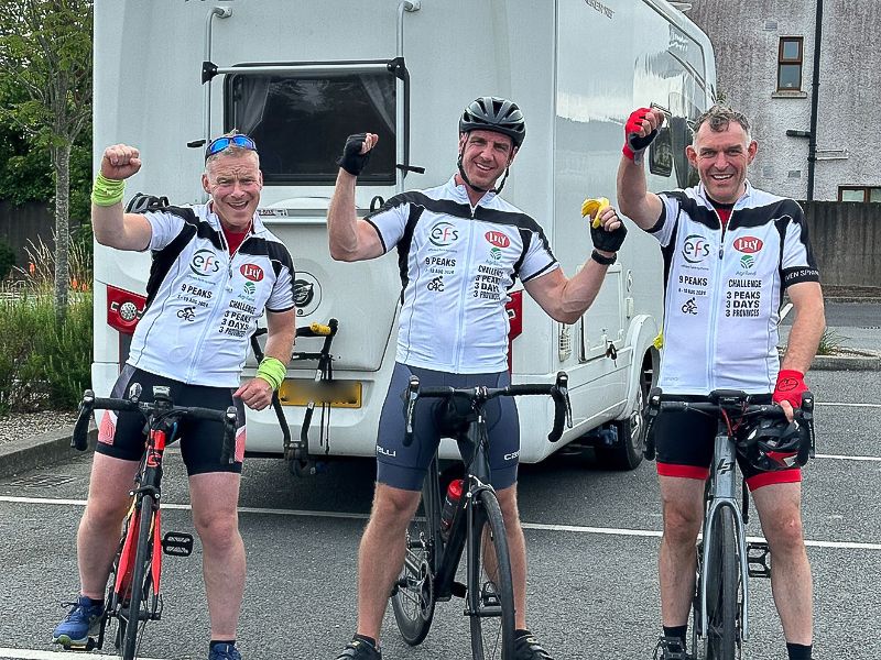 Agri ultra cyclists raise over €18k for mental health charities