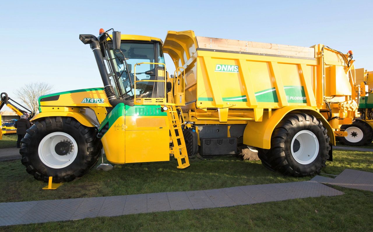 Steady as she goes: Three-tyred Ploeger 'wheels' into the market