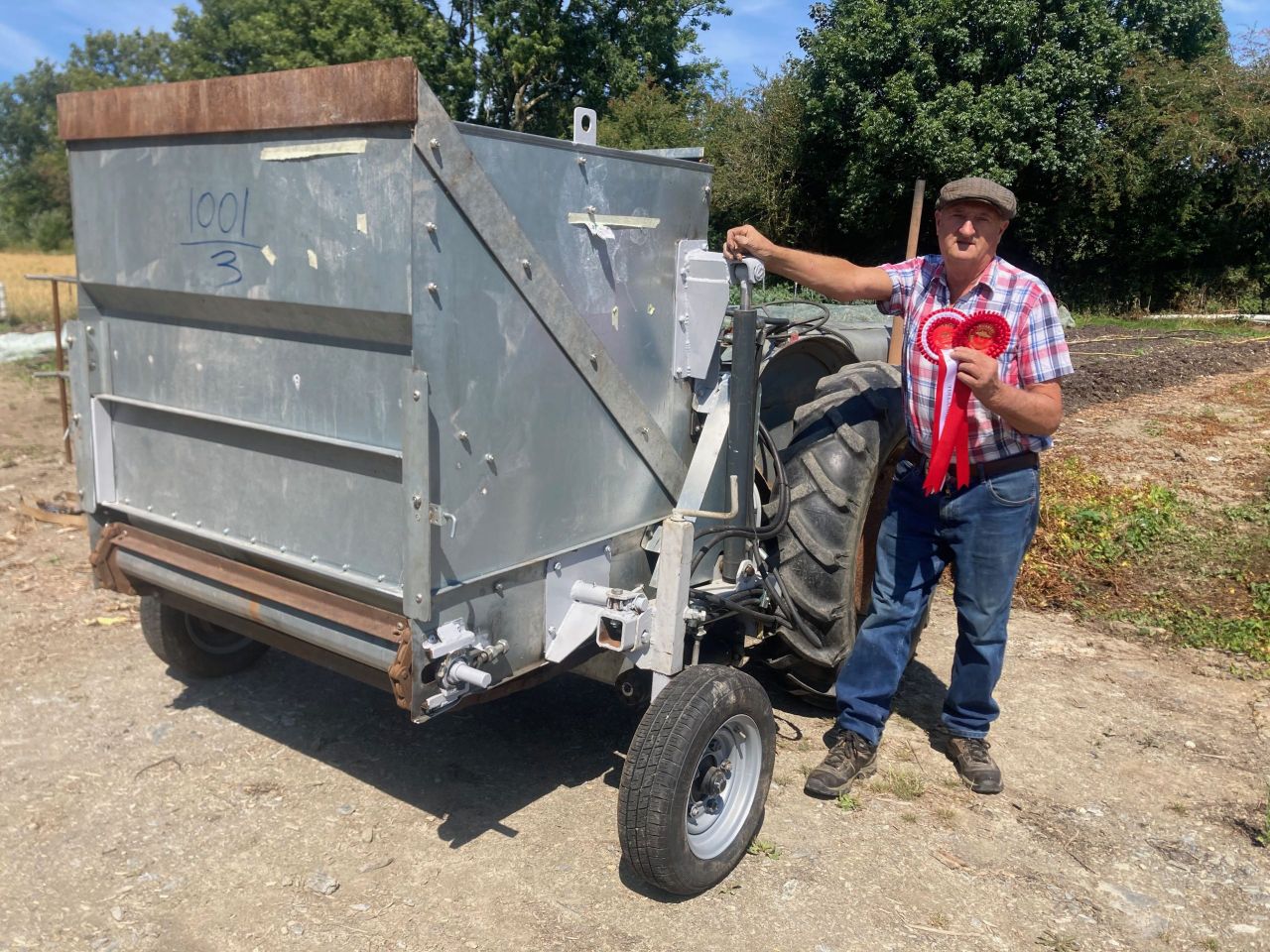 Tool to help growers with labour wins top prize at Tullamore Show