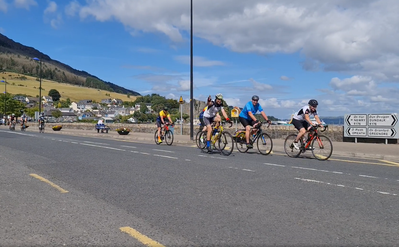 Video: Ultra Cycle group to reach Dublin after successful day 2