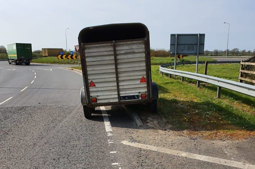 Farmer collecting animal sent home from Garda checkpoint