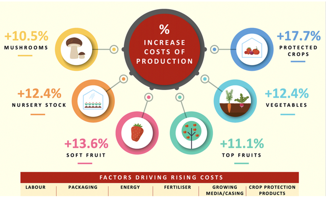 Farmers unable to absorb rise in horticulture input costs