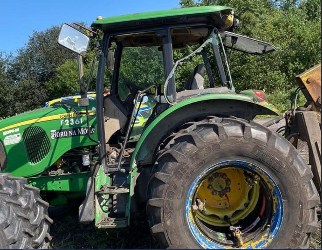 'Extensive criminal damage' done to 2 tractors