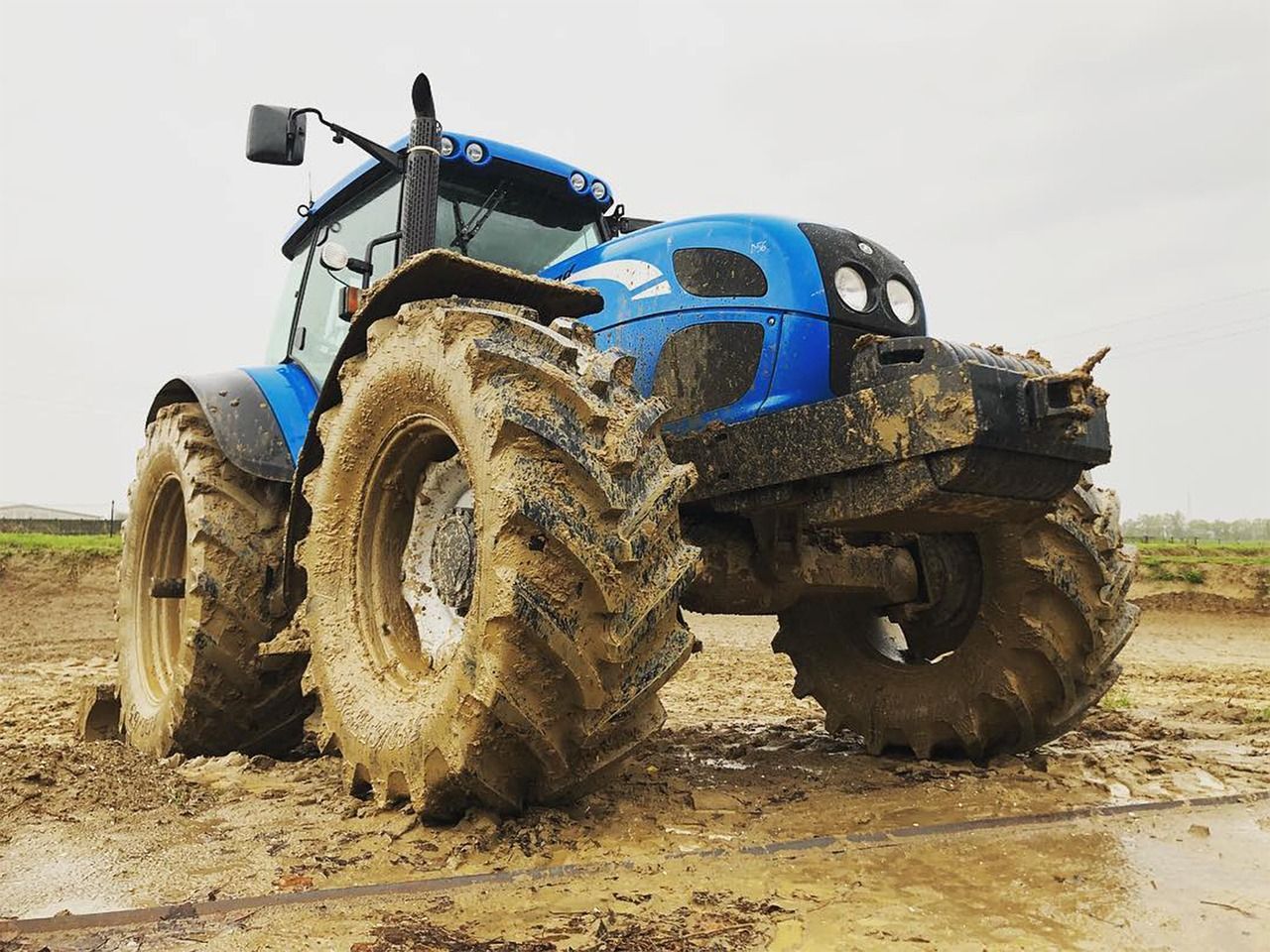 Preventing soil damage by machinery in wet conditions