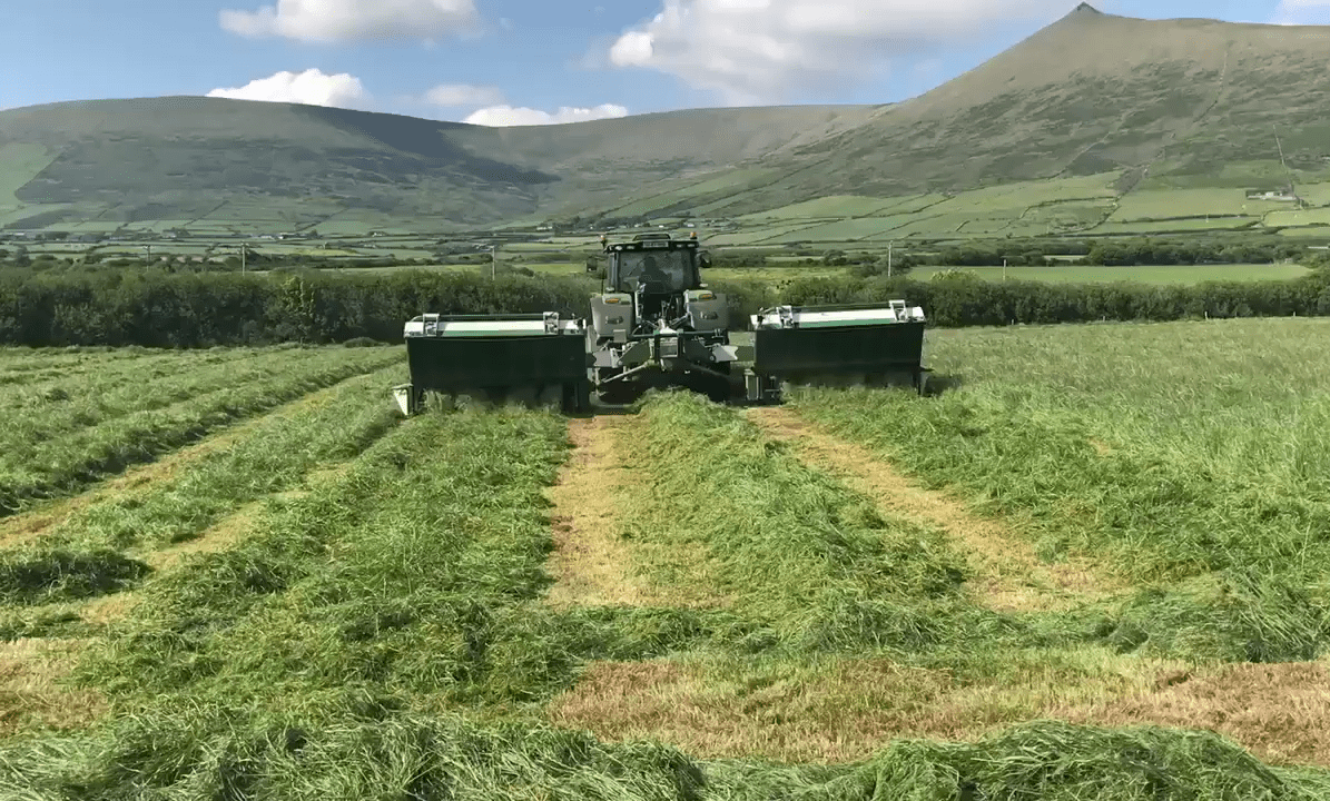 An Irish-built 'triple' mower...from the 'Kingdom' of Kerry?